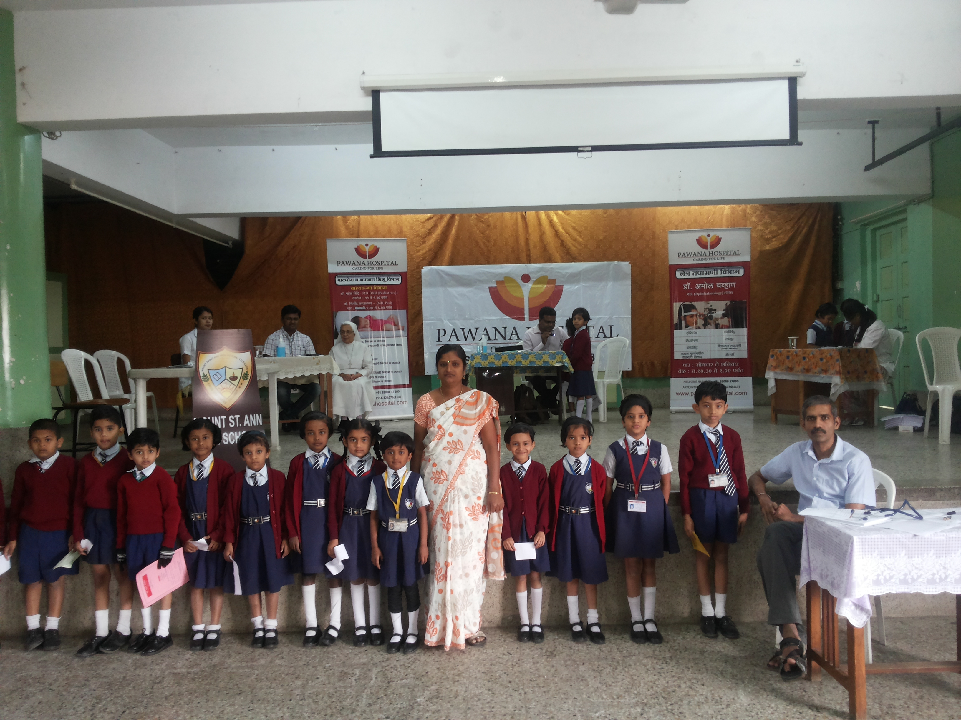 School Health Check up Camp